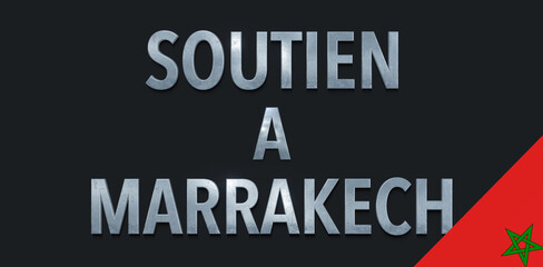 soutien à marrakech
