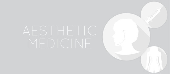 Light Aesthetic Medicine Background Illustration