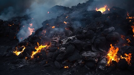 Hot Coals and Embers. Environment pollution.