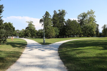 Le parc Beaumont, parc public, ville de Pau, département des Pyrénées Atlantiques, France
