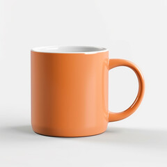 Cup mockup on isolated background - ai generative