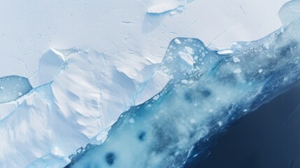 Antarctic Glacier Wonder: Glacier Blue and nature