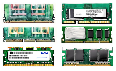 Set of RAM boards from different developers