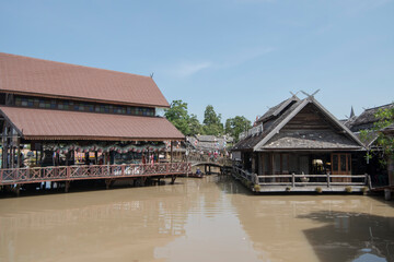 Fototapeta premium THAILAND PATTAYA FLOATING MARKET