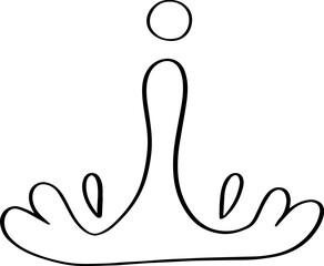 cartoon water element illustration