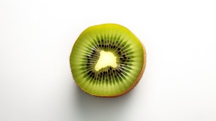 Kiwi fruit on vibrant background