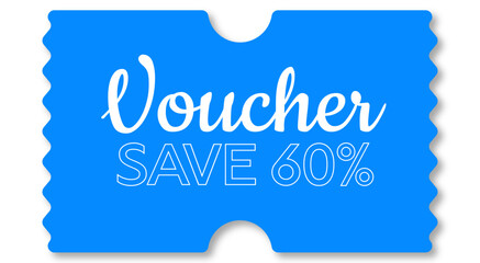 Vector Gift Voucher Design Template. Gift Voucher Template Promotion Sale Discount. Vector Illustration