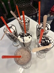 shakes and ice cream