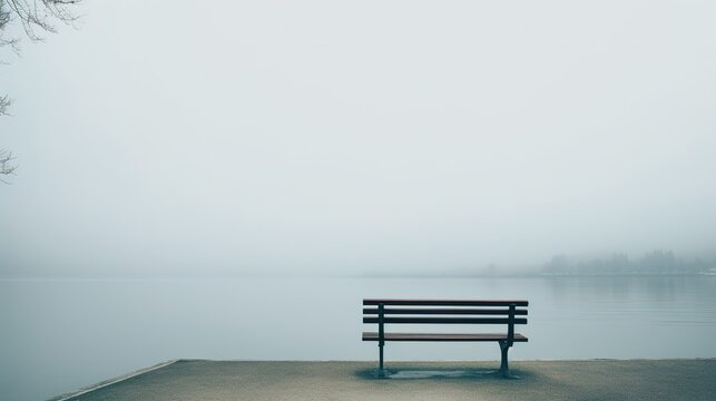 bench in the morning © Muhammad
