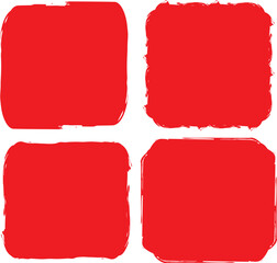 Label brush box vector.