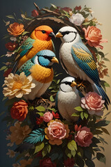 Obraz premium red and yellow macaw