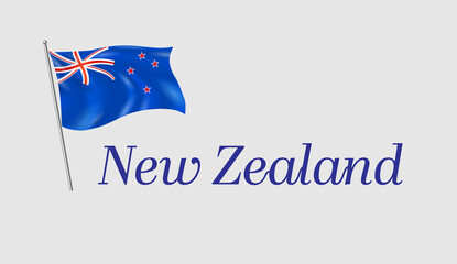 country flag New Zealand