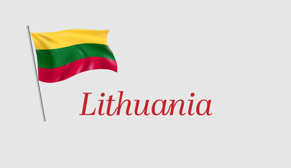 country flag Lithuania