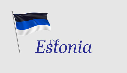 country flag Estonia