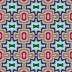 Repetitive abstract patterns. Seamless pattern for fashion, textile design,  on wall paper, fabric patterns, wrapping paper, fabrics and home decor. Abstract background.