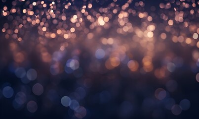 blurry sparkle light rain drop window night background, ai generative - obrazy, fototapety, plakaty