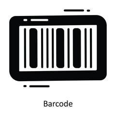 Barcode doodle Icon Design illustration. Ecommerce and shopping Symbol on White background EPS 10 File