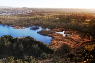 Autumn-to-Winter Transition from Arthur's Seat, Edinburgh