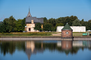Historical filtration plant on the Elbe island of Kaltehofe in Hamburg