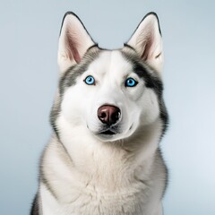 Fototapeta premium siberian husky puppy