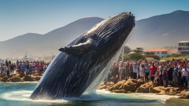 Hermanus Whale Watching Festival, South Africa: Generative AI