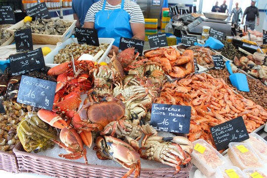 March&eacute; aux poissons