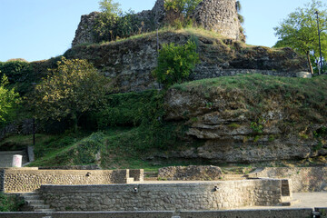 Fototapeta na wymiar ancient castle ruins
