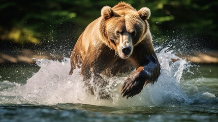 A photograph of an animal in front of a clear blue sky