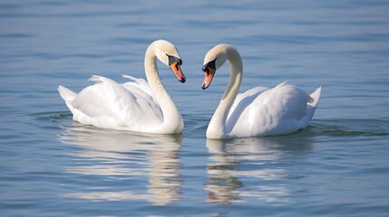 Obraz premium A photograph of an animal in front of a clear blue sky