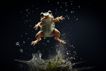 Obraz na płótnie Canvas Frog