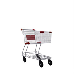 Shoping cart isolated