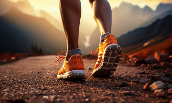 Racing with the Sun: A Runner's Determination