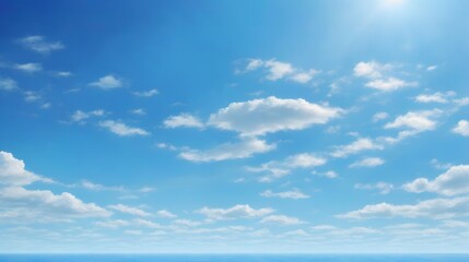 Clear Blue Sky Background Blue Sky Background Blue Sky Landscape Azure Sky Wallpaper Blue Sky Horizon AI Generative
