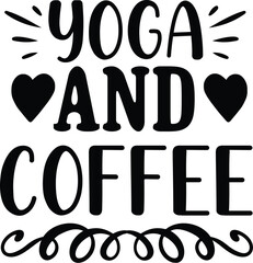 yoga and coffee
