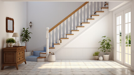 staircase in a hotel