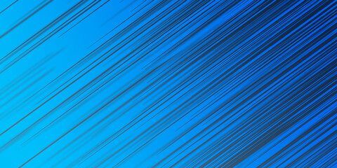 Abstract dark blue shape with different shades	