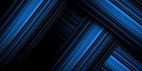 Abstract dark blue shape with different shades	