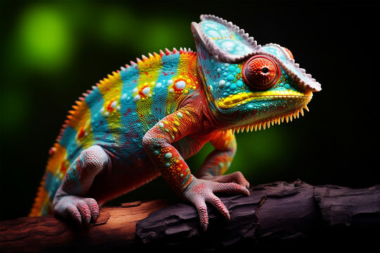 Colorful Cham&auml;leon