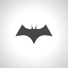 bat icon. bat isolated sign