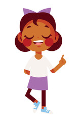 girl speaking avatar icon