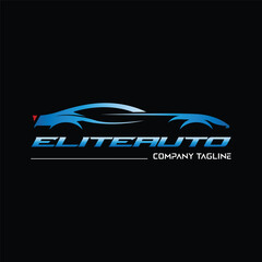 Fototapeta premium Auto car logo template, Perfect logo for business related to automotive industry