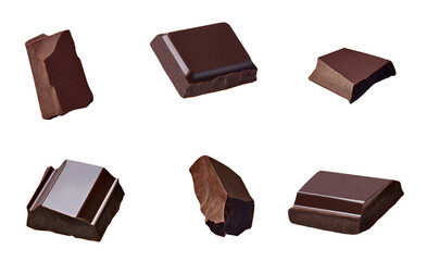 chocolate piece sweet food dessert falling