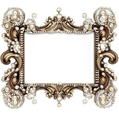 Frame with ornament