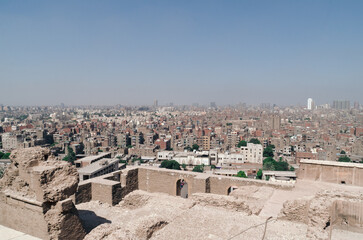 Fototapeta na wymiar View from the Cairo in Egypt