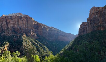 Sun rise at Zion National Park