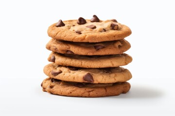 Appetizing cookies. Background with selective focus and copy space for text