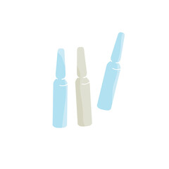 medicine ampoules 