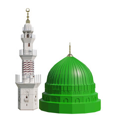 PNG roza e rasool (SAW) or PNG gumbad e khizra © artistic