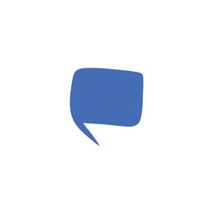 Speech bubbles, doodle frames for text, hand drawn. Colorful design elements. Vector illustration