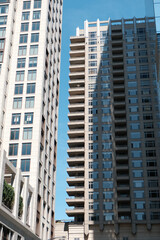 Naklejka premium apartment building